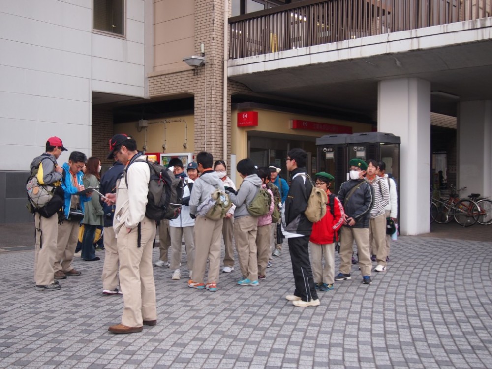 三好ヶ丘駅出発！