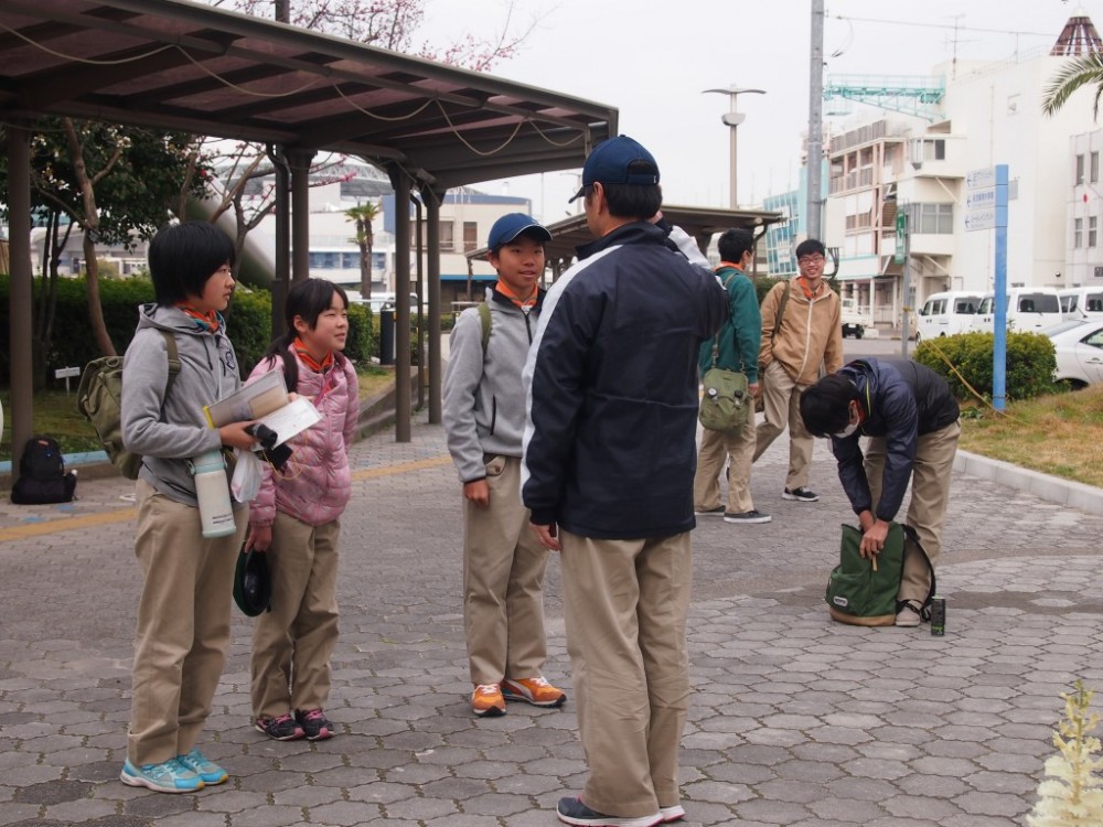 オオカミ班　出発！